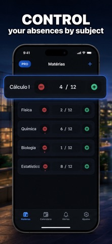 Attendance Tracker • College app screenshot
