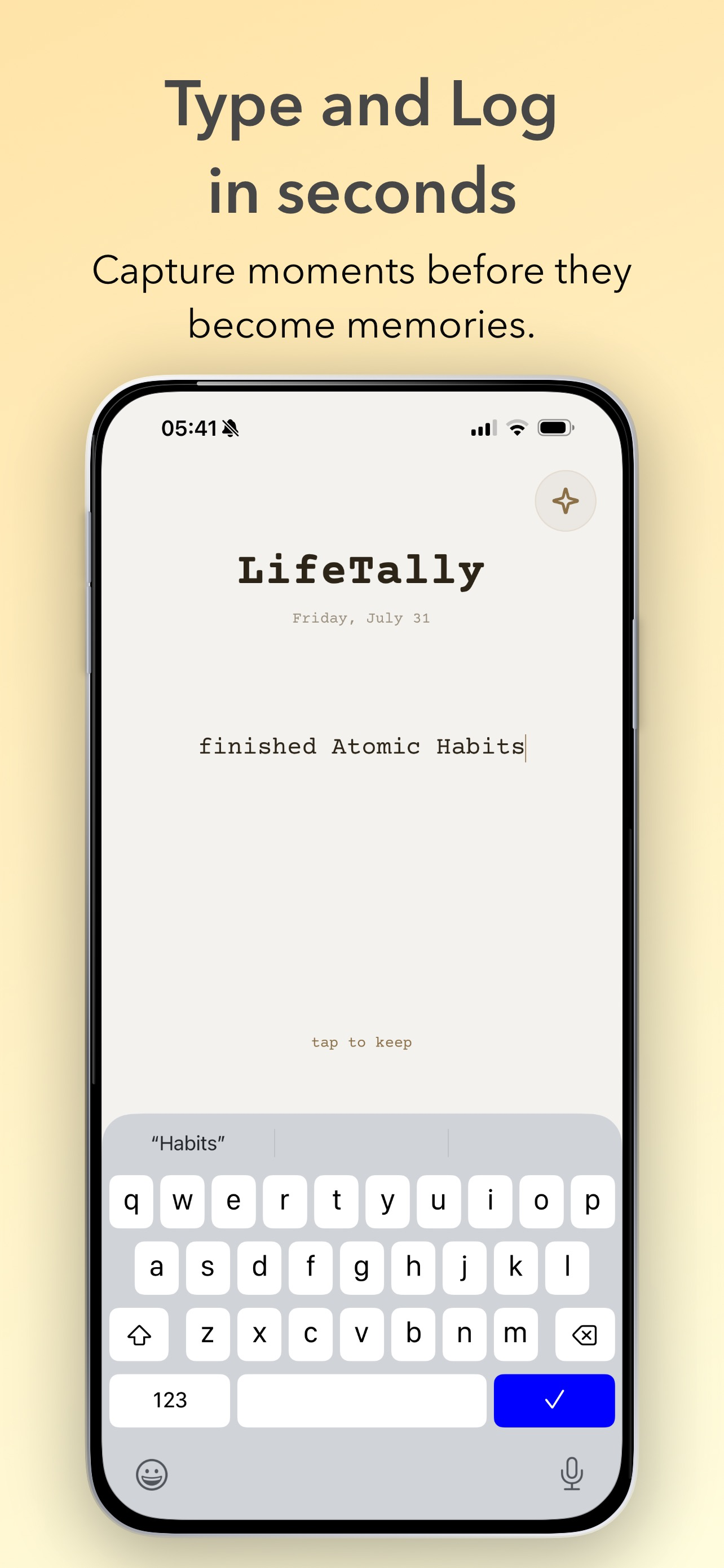 LifeTally screenshot 2