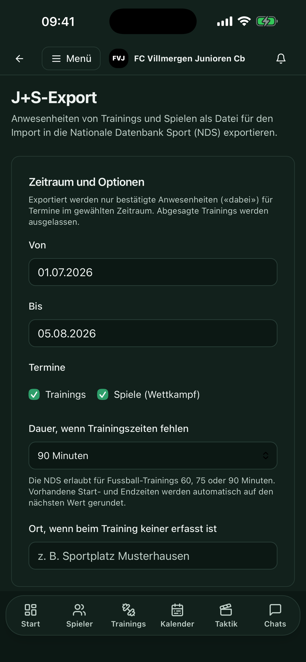 Trainerbank screenshot 6