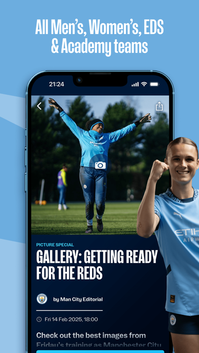 Manchester City Official App Screenshot