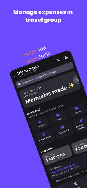 Aequo: Split Bills & Expenses screenshot 4