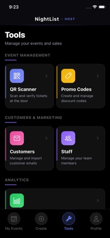 NightList - Events & Tickets screenshot