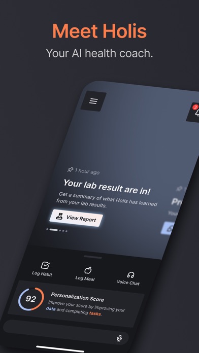 Holis by Wild Health Screenshot