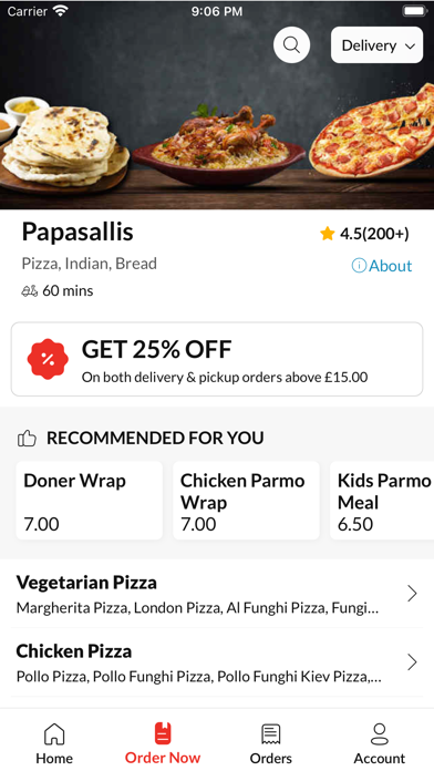 Papasallis Stockton-On-Tees Screenshot
