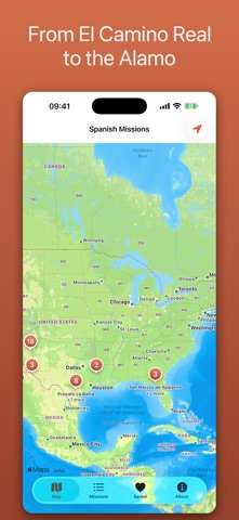 Spanish Missions of America iPhone screenshot