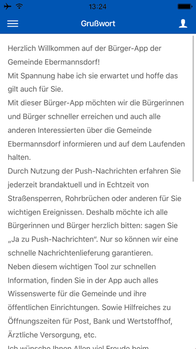Gemeinde Ebermannsdorf Screenshot