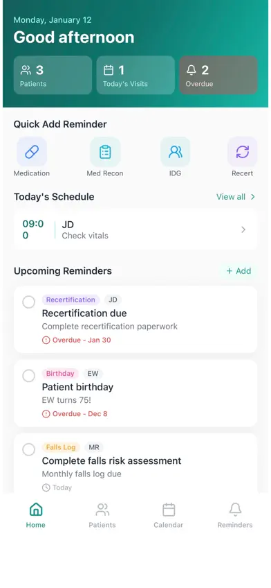 Hospice Angel Alerts screenshot 1
