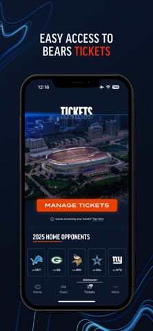 Chicago Bears Official App Screenshot 3 of 5