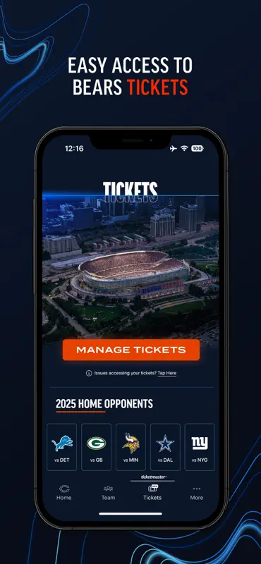 Chicago Bears Official App screenshot 3 of 5