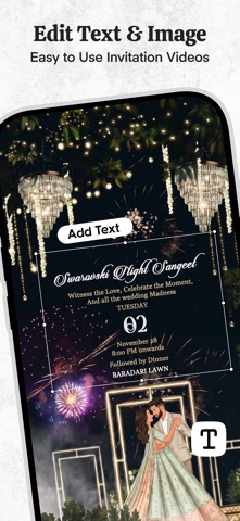 Wedding Invitation Video Maker screenshot