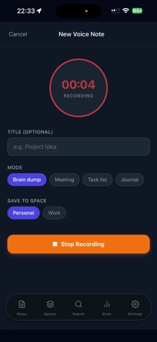 EchoNote AI Screenshot 5 of 8