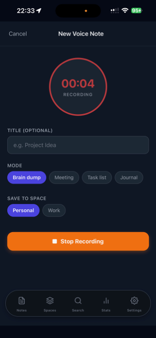 EchoNote AI Screenshot 5 of 8
