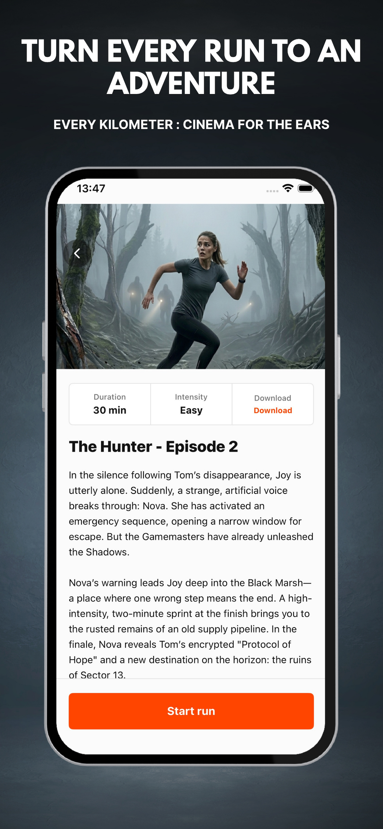 StoryRun – Audio Run Stories screenshot 3