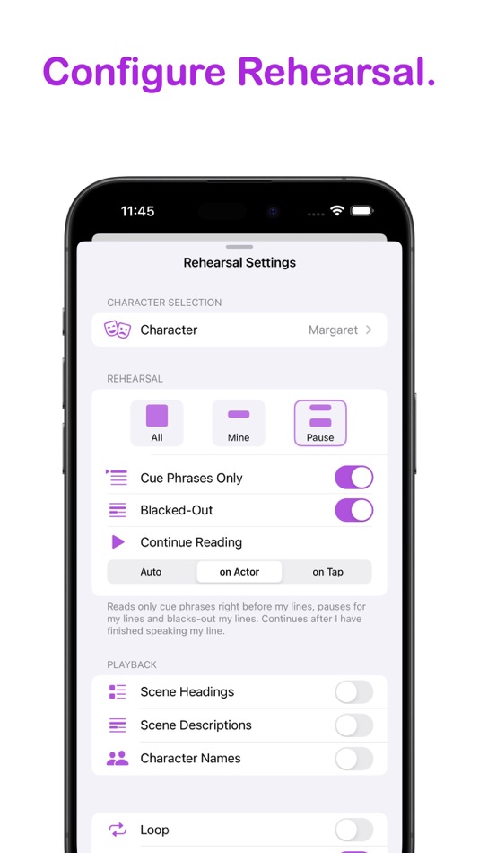 #4. Script Buddy: Actor Rehearsal (iOS) โดย: Klaus Matzka