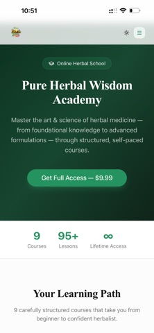Pure Herbal Wisdom screenshot