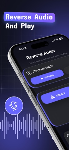 Reverse Singing Play & Voice screenshot