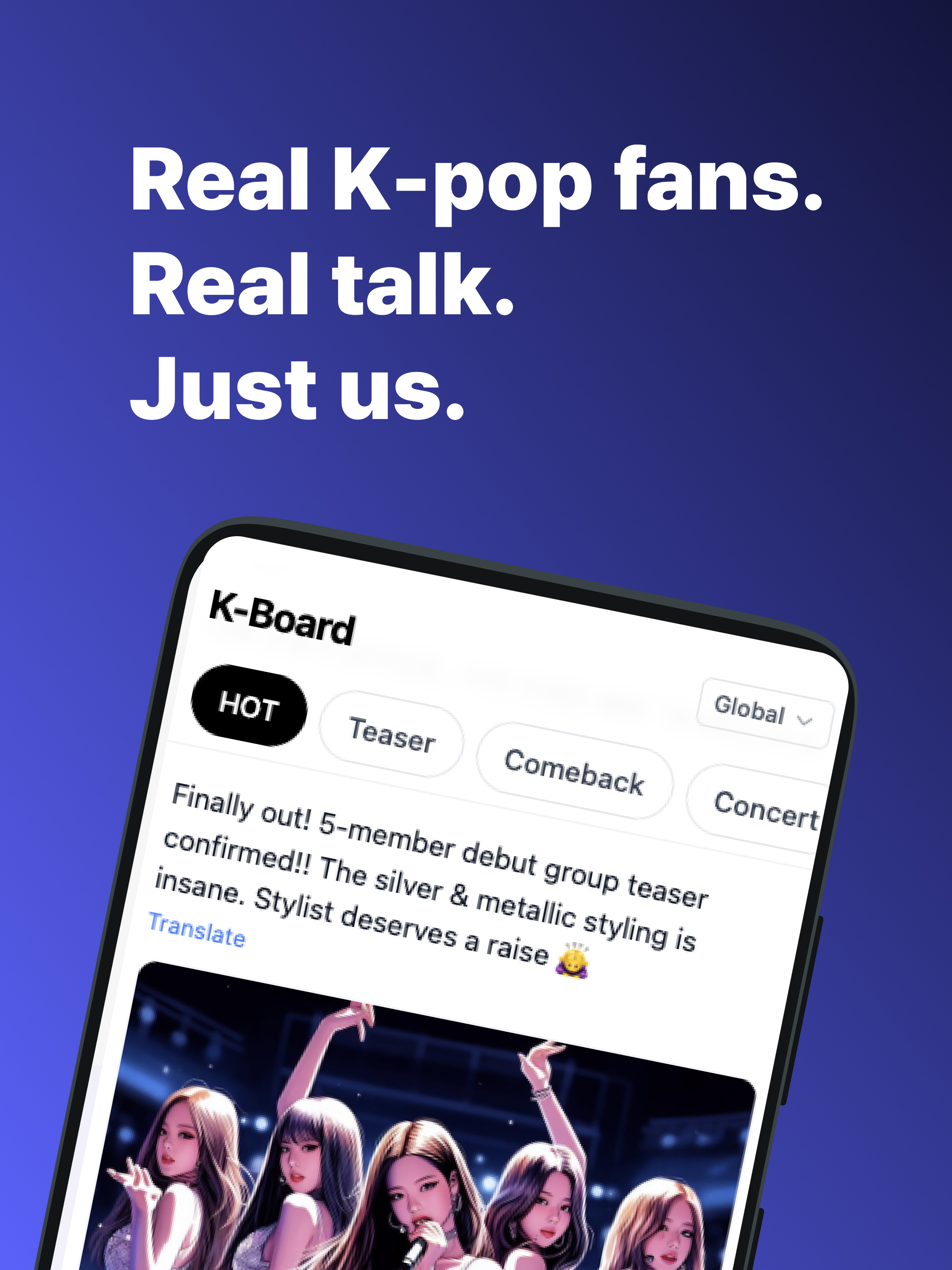 KPOP CHAT - Fan chat