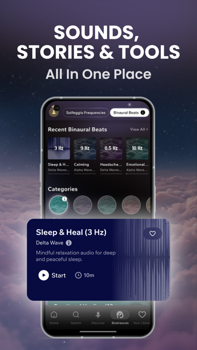 Soundscape - Sleep & Meditate iPhone screenshot