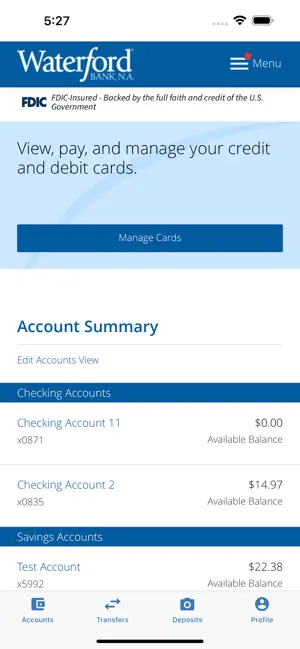 Waterford Bank Toledo Mobile screenshot 3