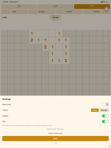 Amber Minesweeper Screenshot 7