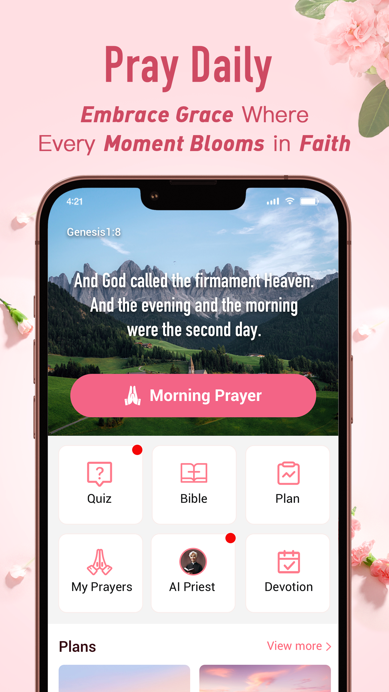 Pray Daily - KJV Bible & Verse screenshot 1
