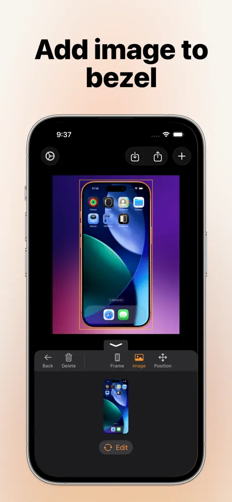 FrameLab: Framed & Bezel Shots 带壳截图 应用截图