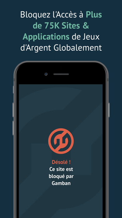 Screenshot #1 pour Bloquer les jeux - Gamban