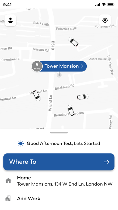 App screenshot