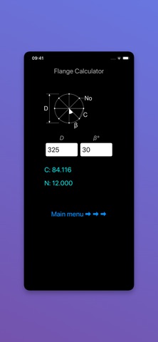 Flange Calculator Easy Screenshot 5 of 5