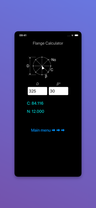 Flange Calculator Easy Screenshot 5 of 5
