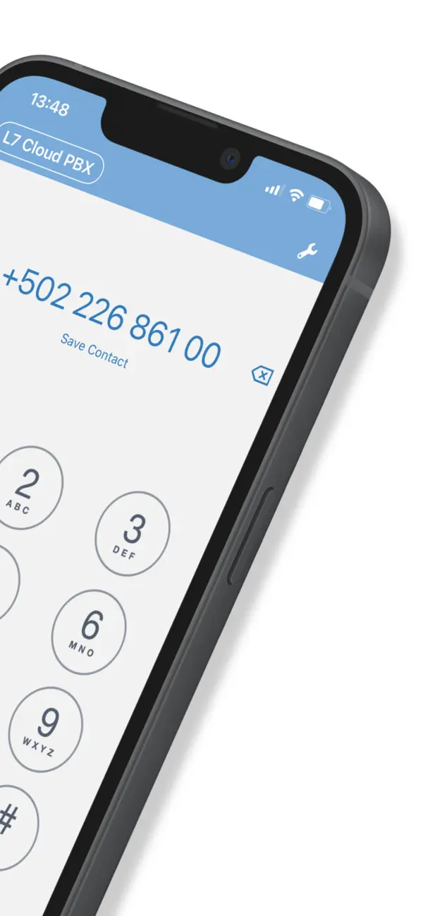Screenshot #2 pour L7 Cloud PBX