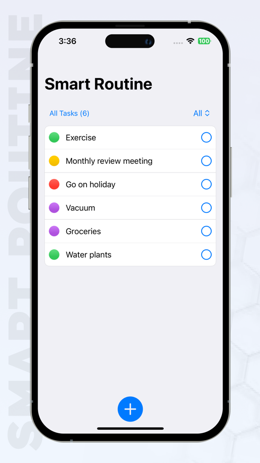 #2. Smart Routine App (iOS) 由: Travancore Analytics Pvt. Ltd