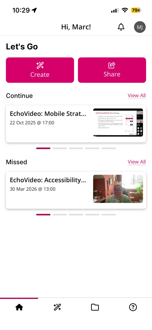 Screenshot #1 pour Echo360