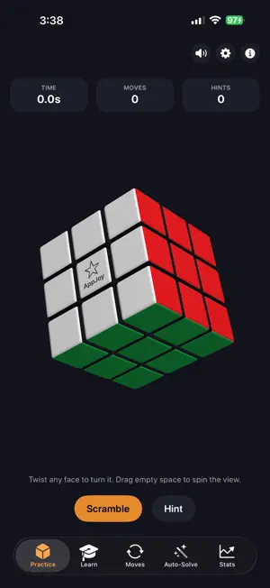 Solve The Cube: Learn & Race screenshot 1