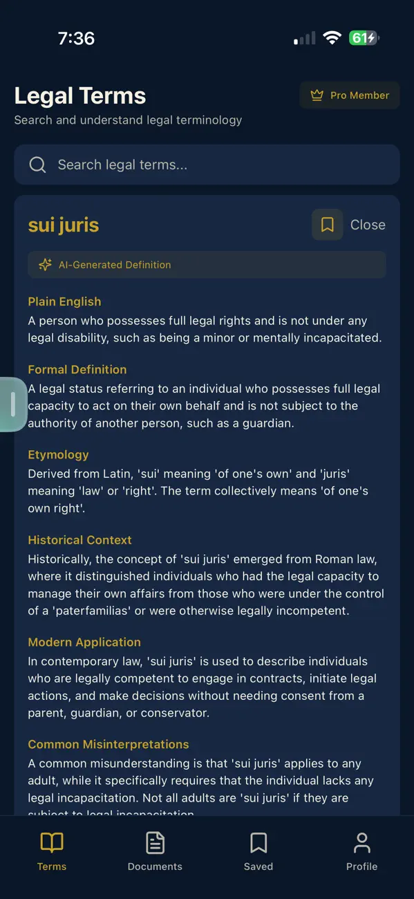 #4. LexArcana (iOS) By: Tekiah El Atem