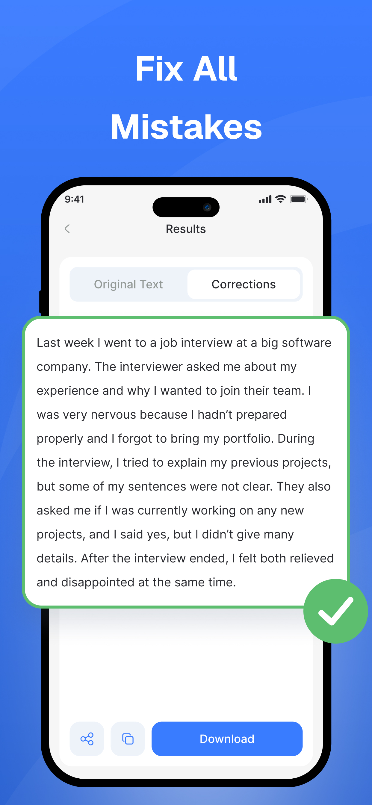 AI Grammar Check: Corrector screenshot 4