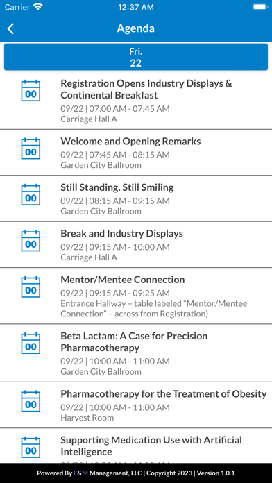 MSHP Midyear Clinical Meeting Screenshot