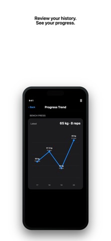 WatchLift - Watch Workout Log Screenshot 5 of 6