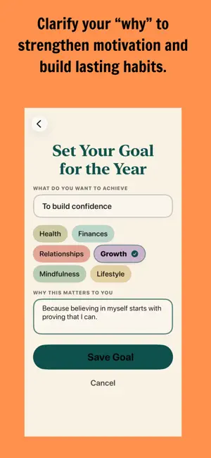 New You New Year Goal Tracker screenshot 2