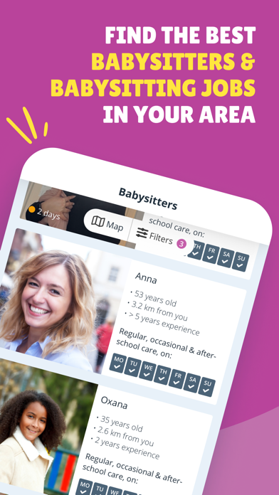 Sitly - The babysitter app screenshot 2
