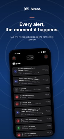 Sirene - Live Alarmer Screenshot 1 of 4