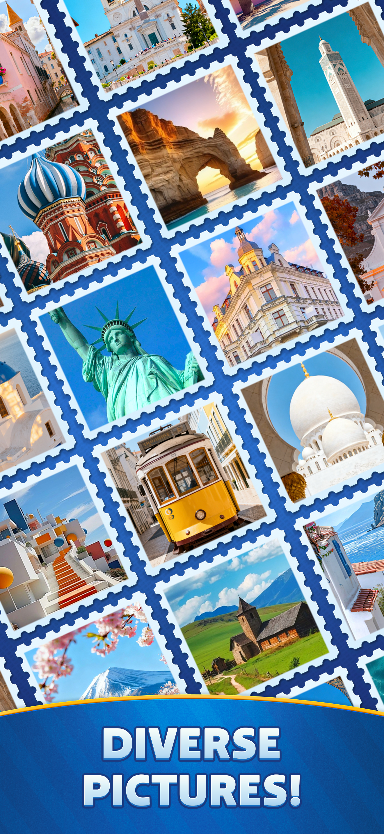 Jigsaw Square-Solitaire Puzzle
