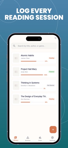 Book Reading Collection Log Screenshot 3 of 4