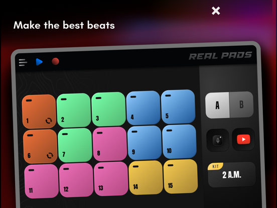 Screenshot #4 pour Real Pads: DJ electro drums