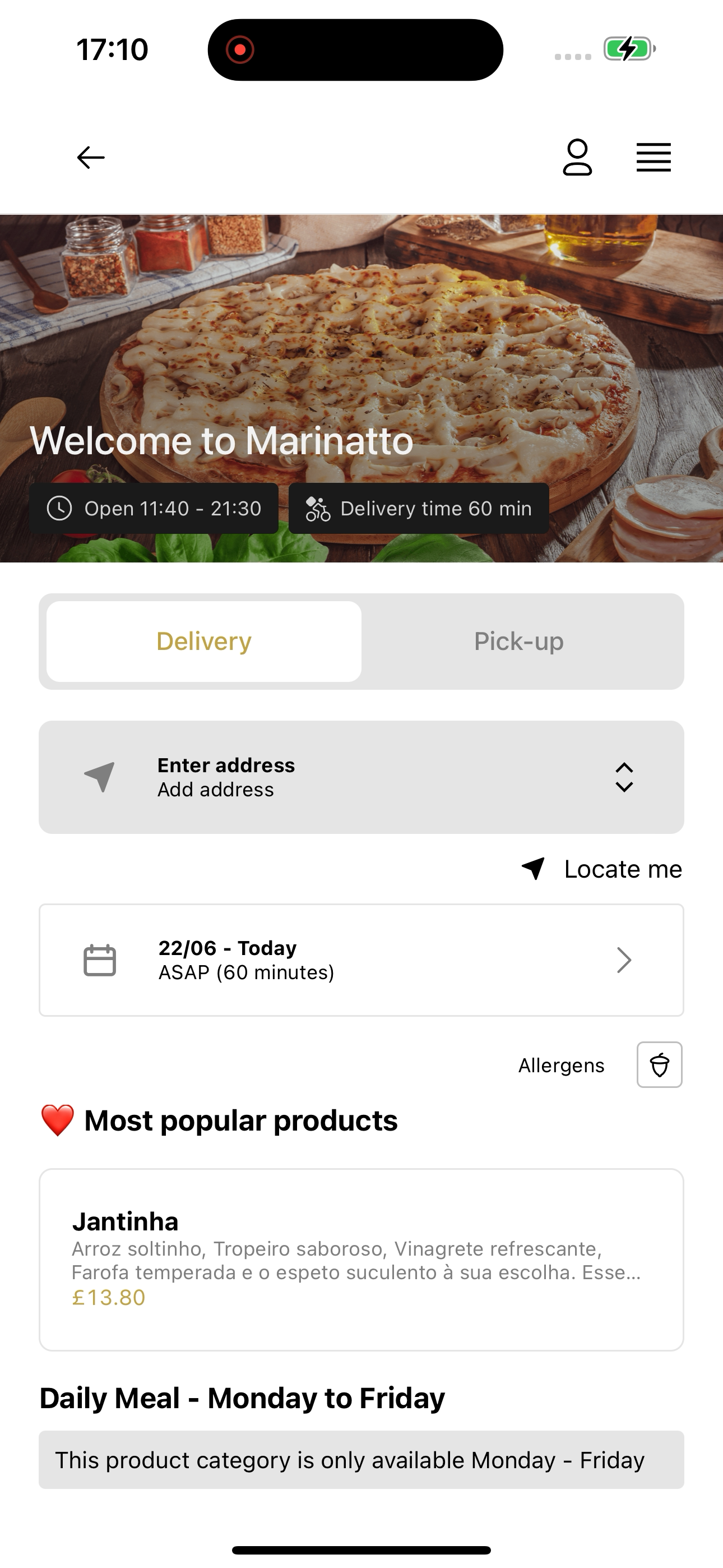 Marinatto UK screenshot 5