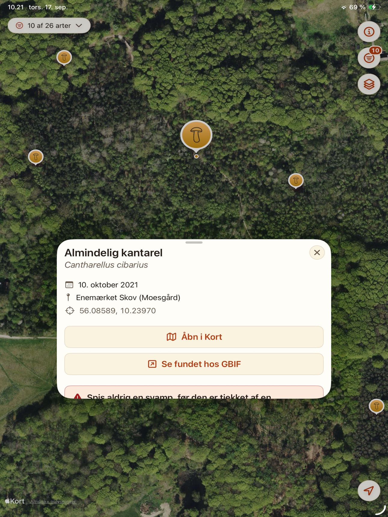 Screenshot 7 of Spisesvampe i Danmark