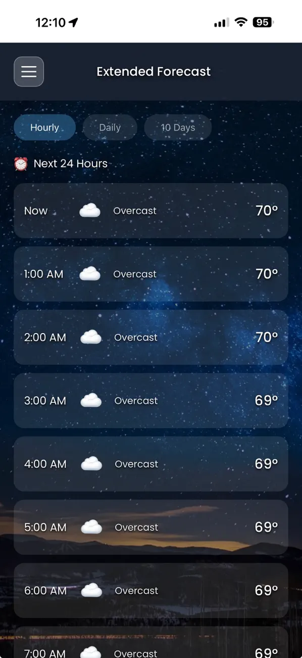 Screenshot #2 pour EL TIEMPO Weather and Forecast