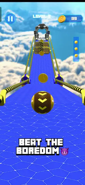 Rolling Ball: Strike Master 3D screenshot 1