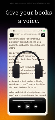 Chitneek - PDF & eBook Reader iPhone screenshot