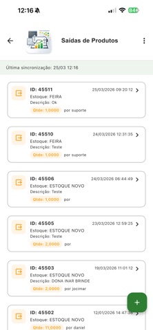 Matriz Produtividade screenshot